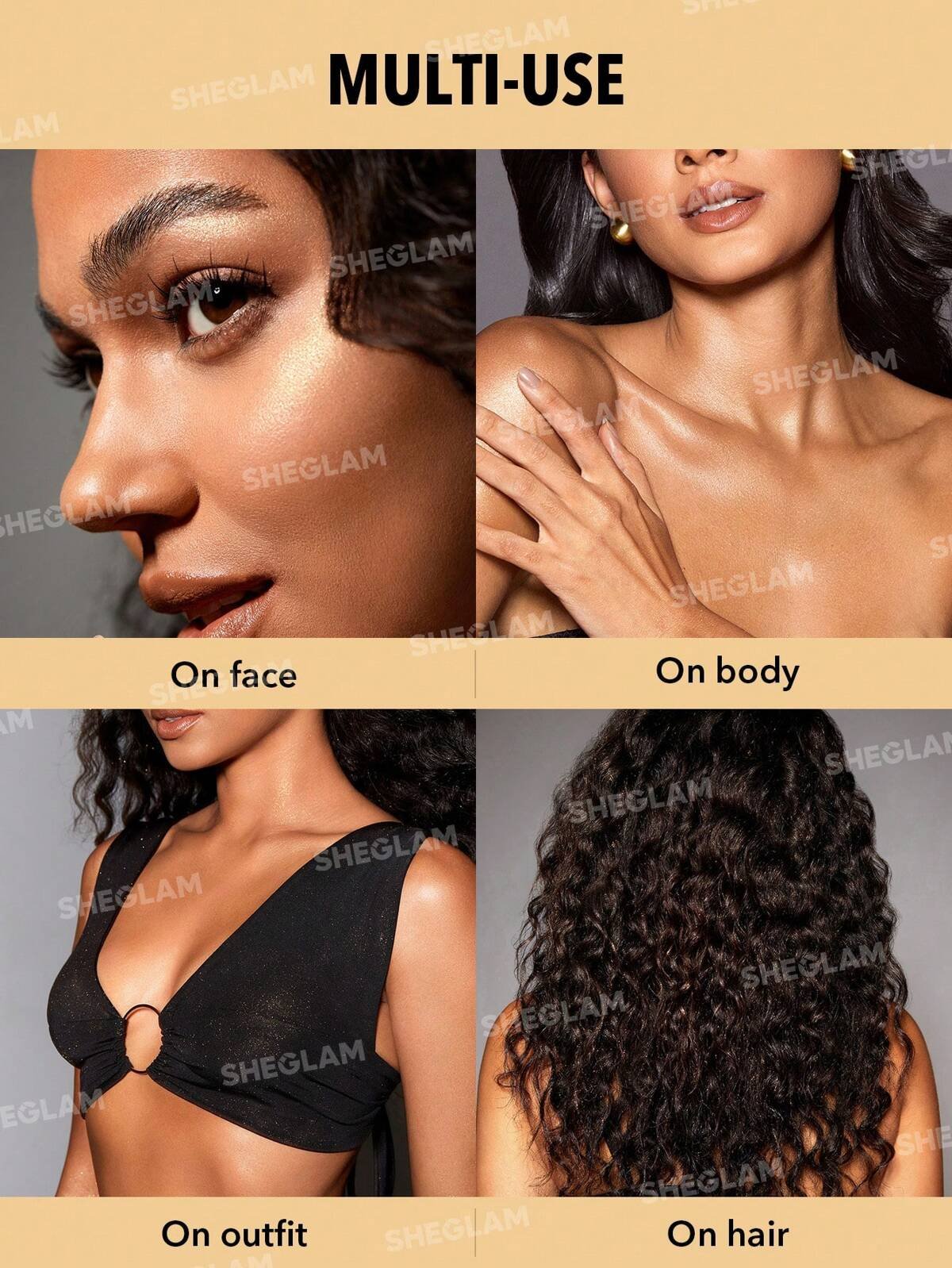 SHEGLAM GO GO GLOW HIGHLIGHTING BODY MIST هايلايتر للجسم من شيجلام