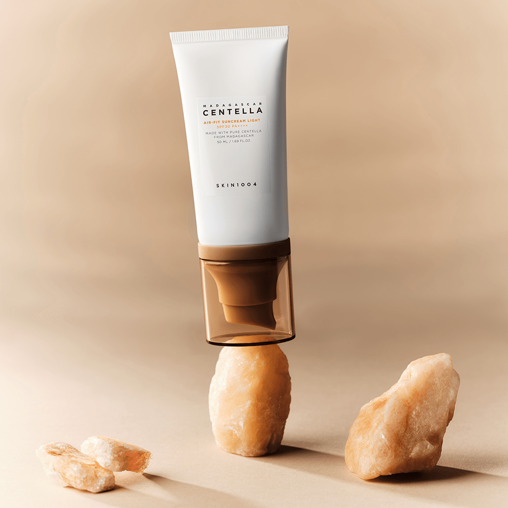 SKIN1004 Madagascar Centella Air-Fit Suncream Light واقي شمس بالسنتيلا لايت