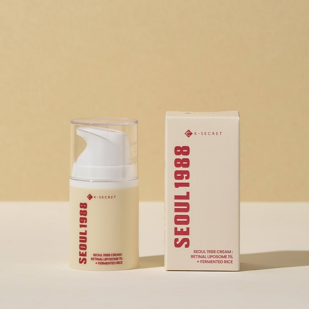 KSECRET SEOUL 1988 Cream : Retinal Liposome 1% + Fermented Rice سيول 1988 كريم: ليبوسوم شبكي 1% + أرز مخمر