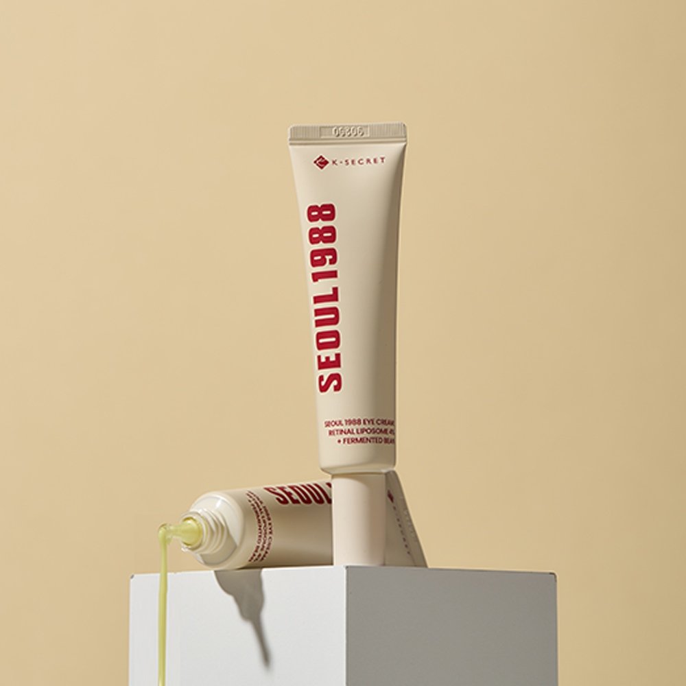 كريم العناية بالعين ليبوسوم من كيه سيكرت K-SECRET SEOUL 1988 Eye Cream : Retinal Liposome 4% + Fermented Bea