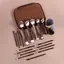 MAANGE 7/13/20pcs Aluminium Makeup Brush Set – Pro Grade with Cosmetic Bag 20pcs Aluminium Tube Makeup Brushes + Cosmetic Bag