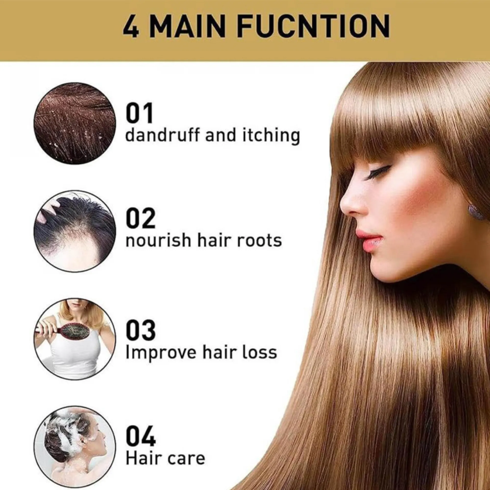Diyating Sakura Japanese Shampoo – 300ml شامبو ساكورا الياباني لنمو الشعر ومنع تساقط الشعر وازالة القشرة – 300 مل