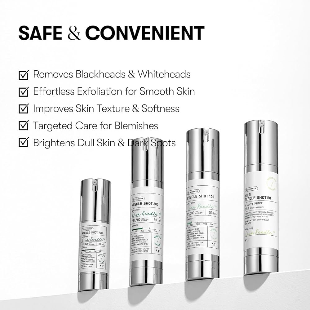 VT Cosmetics Reedle Shot Mini Pack  مجموعة ريدل شوت ميني – 3 أنواع