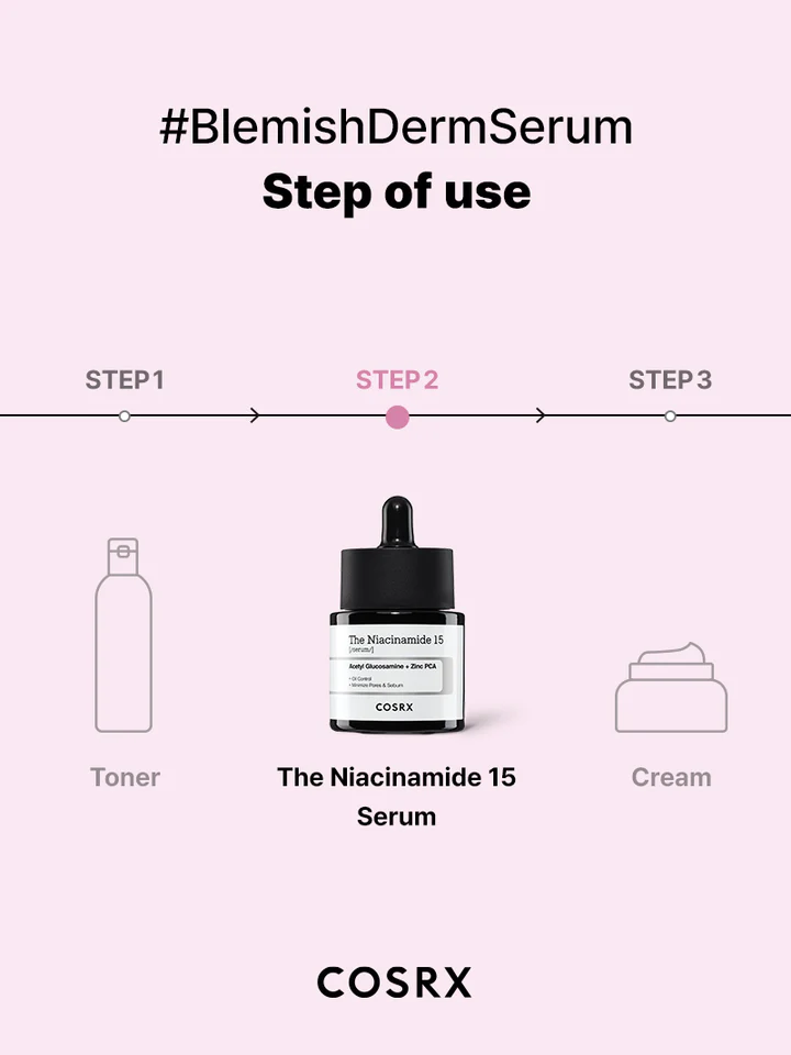 COSRX The Niacinamide 15 Serum سيروم نياسيناميد 15