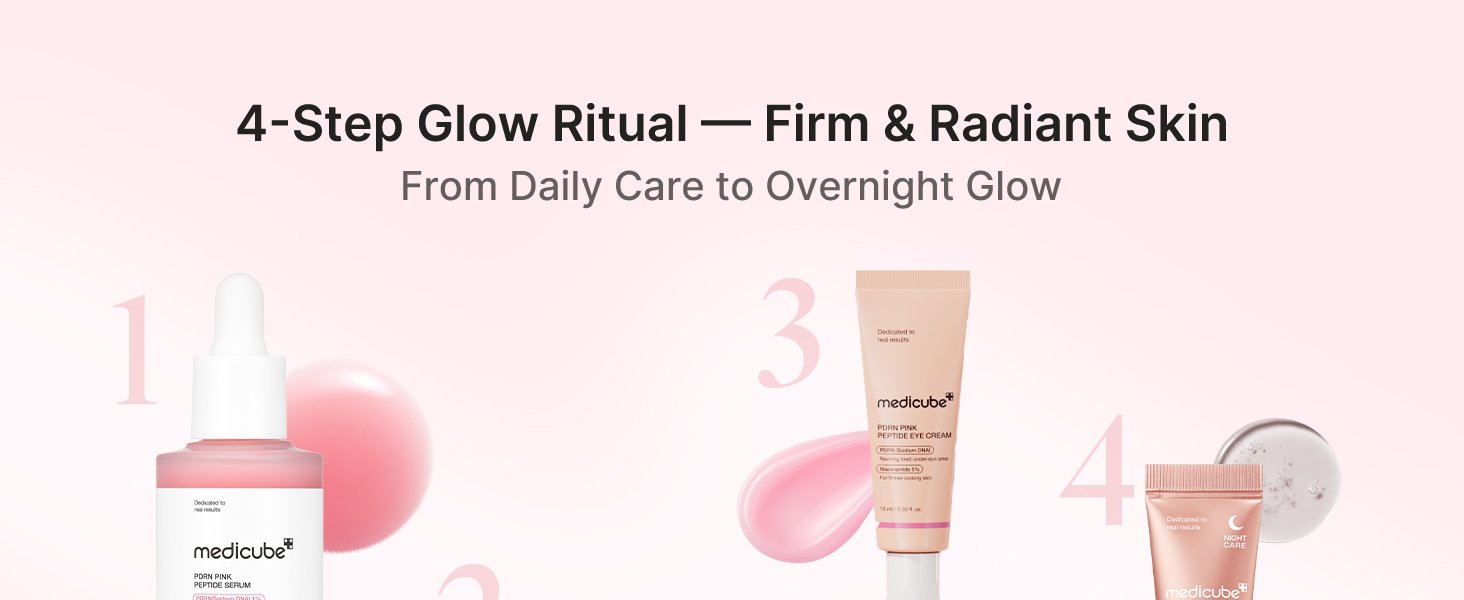 Medicube PDRN Glow Ritual Gift Set 4pc