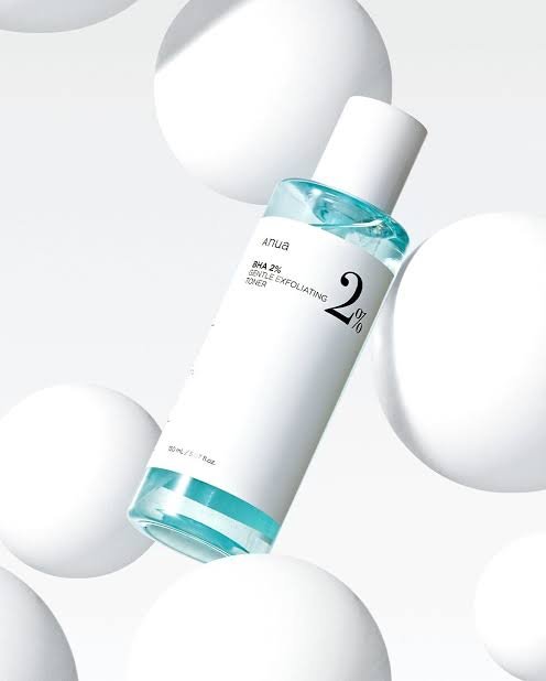 ANUA BHA 2% GENTLE EXFOLIATING TONER انوا تونر التقشير باحماض bha2%