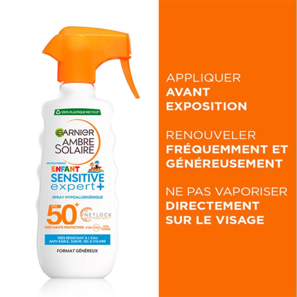 Garnier Ambre Solaire Crème solaire Spray Enfant Corps 270ml