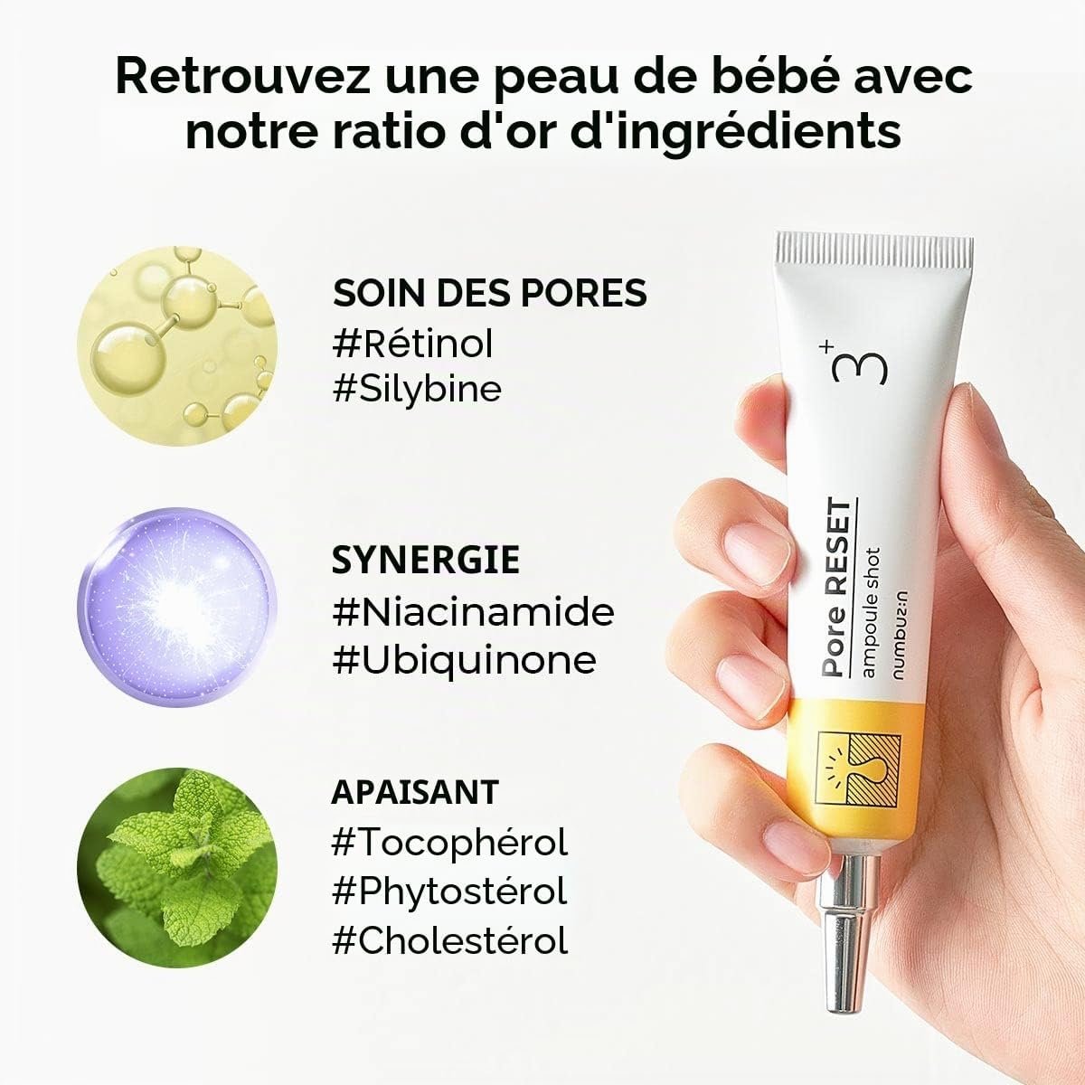 numbuzin No.3 Pore Reset Ampoule Shot