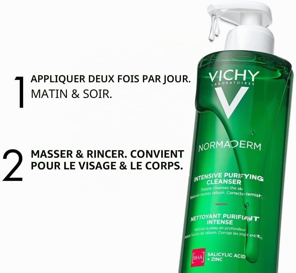 Vichy – NORMADERM – Intense Purifying Facial Cleansing Gel