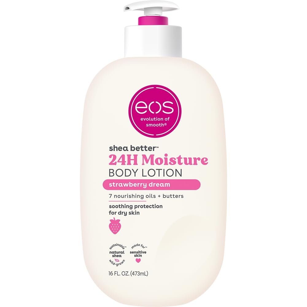 Eos Shea Better Body Lotion Strawberry Dream 473ml
