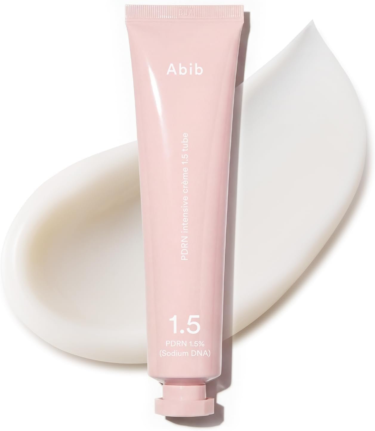Abib PDRN Crème intensive 1,5 tube de 70 ml, hydratant hydratant à l’ADN de saumon PDRN pour peaux ternes et stressées, revitalisation de la peau et soin des barrières, avec peptides et acide