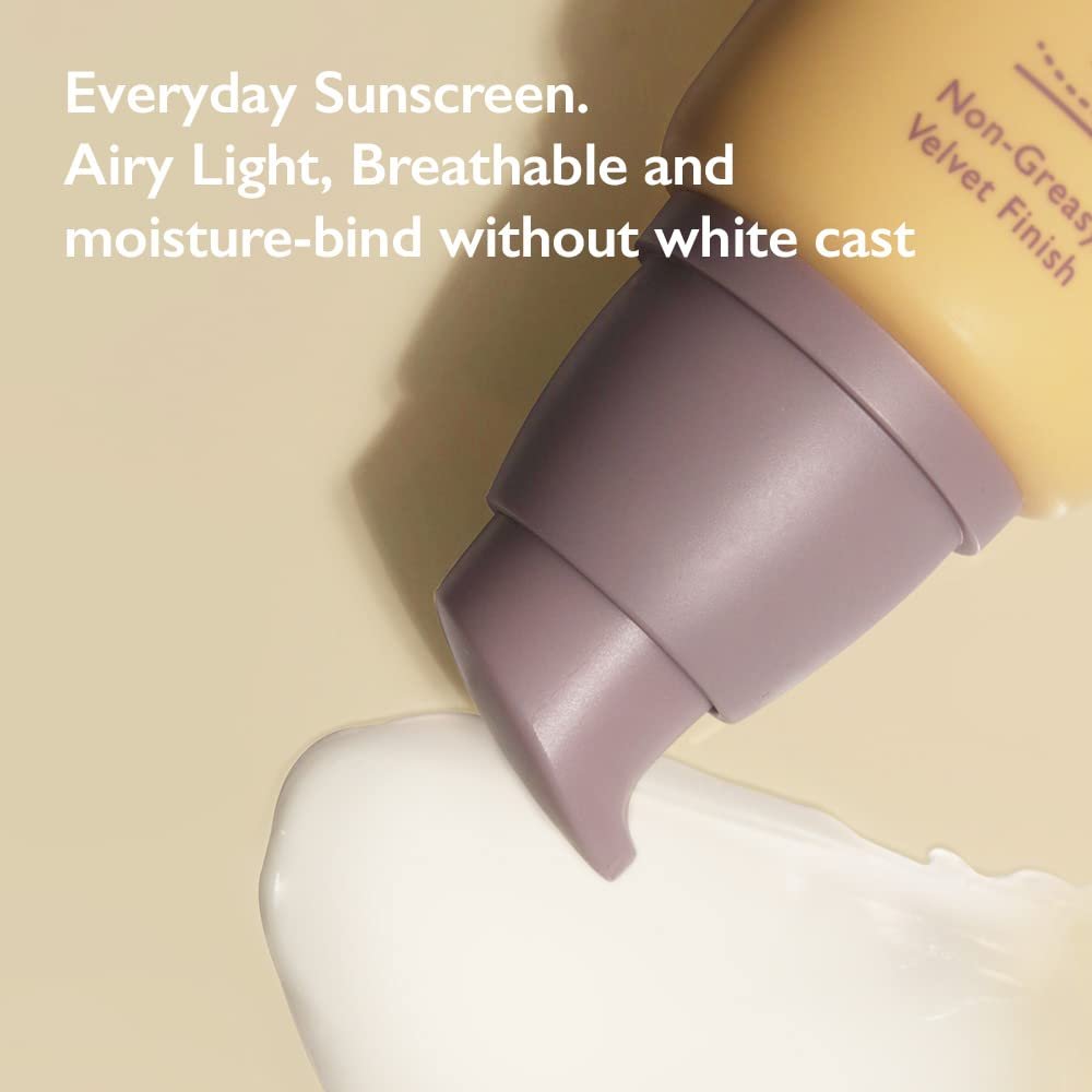 هاروهارو واقي الشمس اليومي اير فيت من وندر بلاك رايس مويستشر 50 مل Haruharu Wonder Black Rice Moisture Airyfit Daily Sunscreen 50ml (1.69fl.oz)