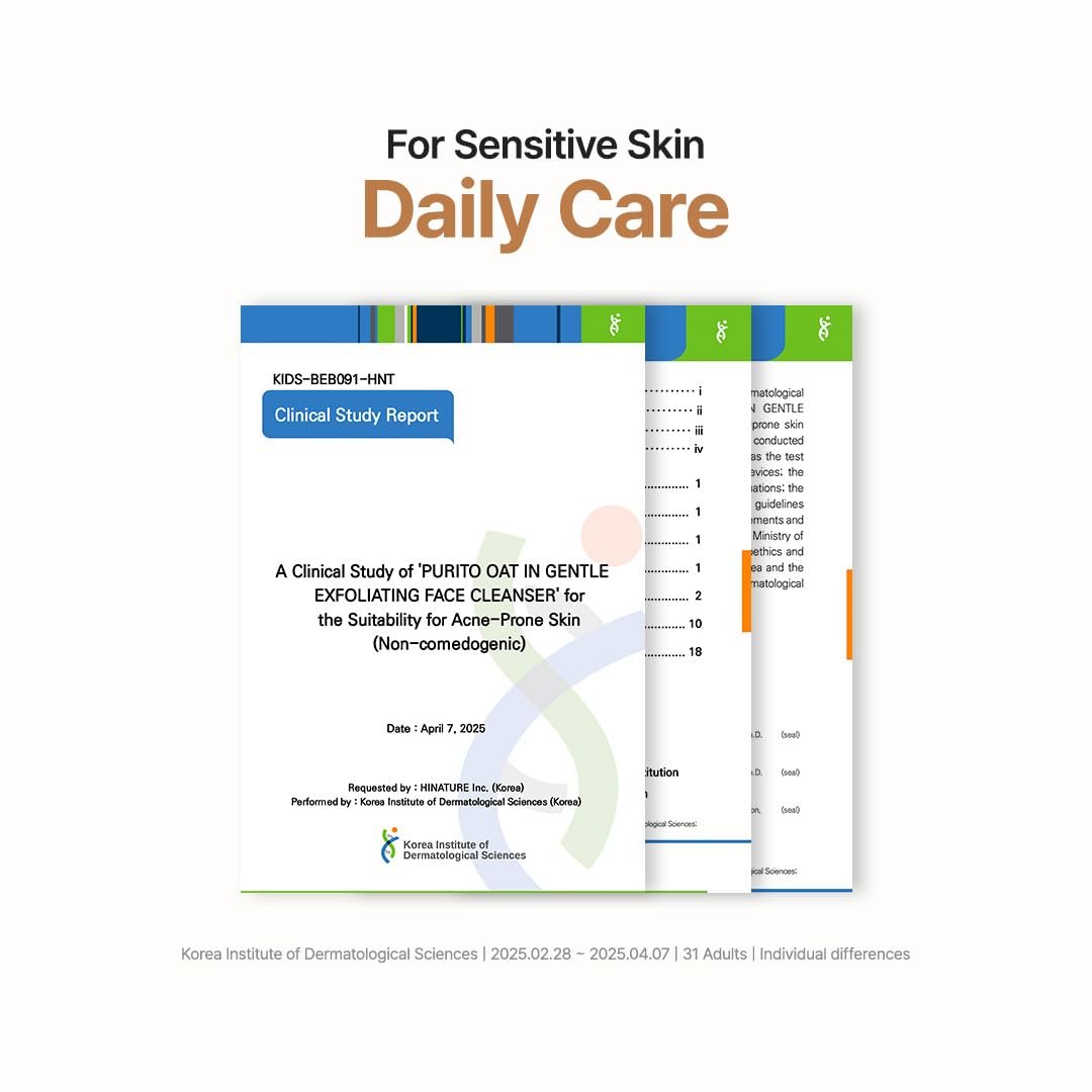 Purito Oat Exfoliating Facial Polish Cleanser