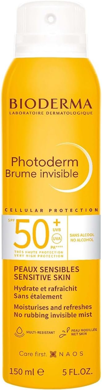 Bioderma photoderm brume invisible spf50+ peaux sensibles 150ml