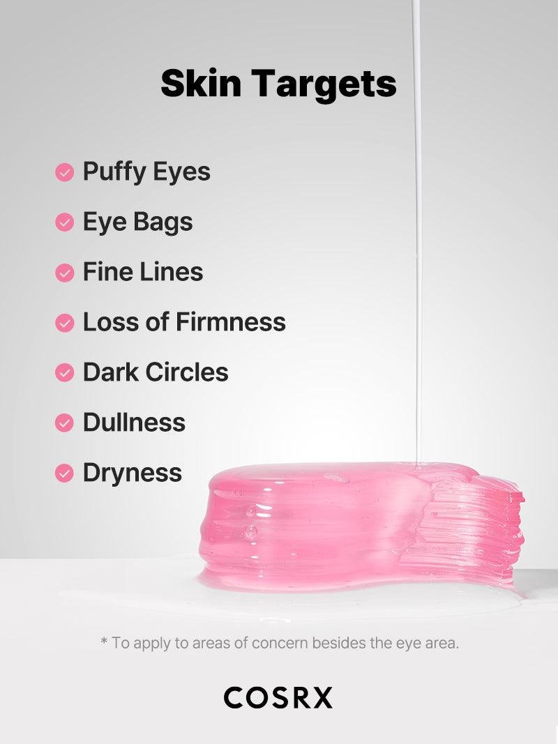 The Peptide Collagen Hydrogel Eye Patch رقعة العين من هيدروجيل الكولاجين الببتيد