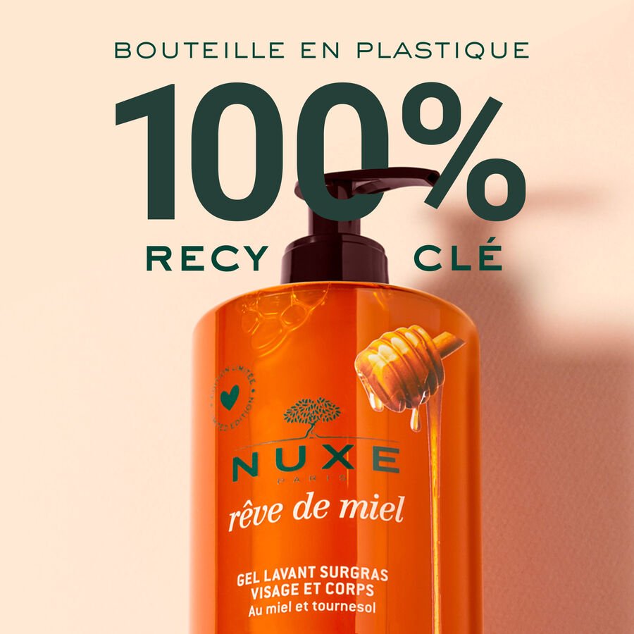 Nuxe Gel Lavant Surgras visage et corps 750 ml