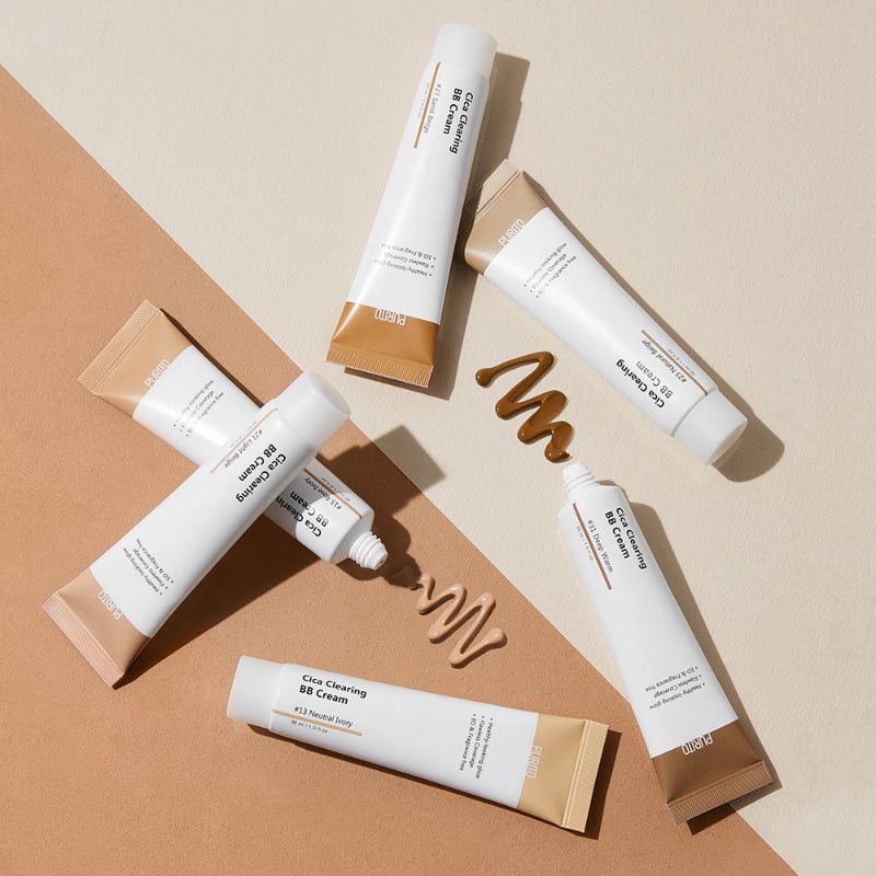 PURITO Cica Clearing BB Cream كريم أساس خفيف بالسيكا من بيوريتو
