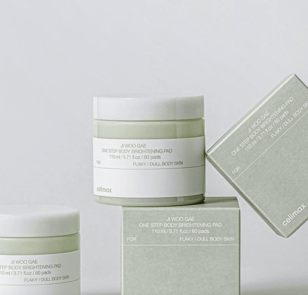 Celimax JIWOOGAE One Step Body Brightening Pad 60 Pads
