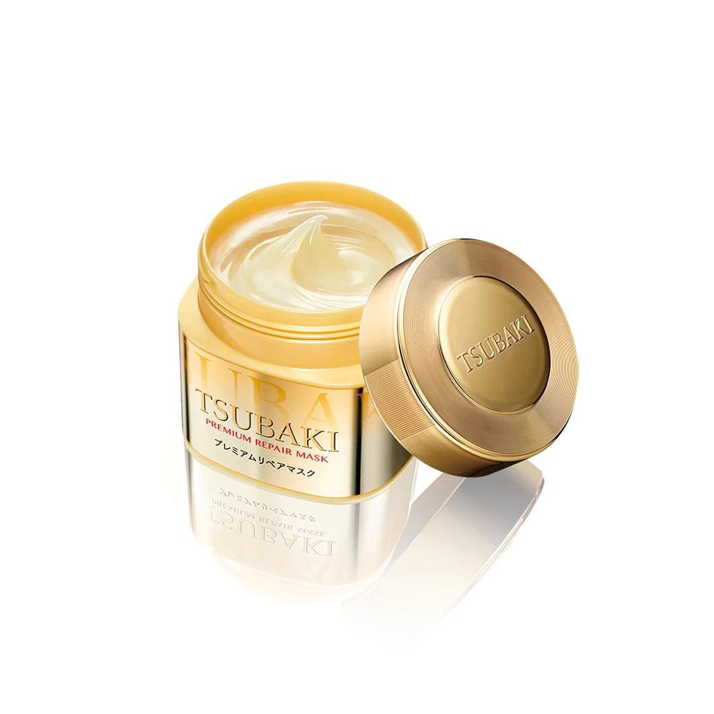 SHISEIDO Tsubaki Premium Repair Hair Mask 180g ماسك تسوباكي الفاخر لتصليح الشعر من شيسيدو – 180 جم