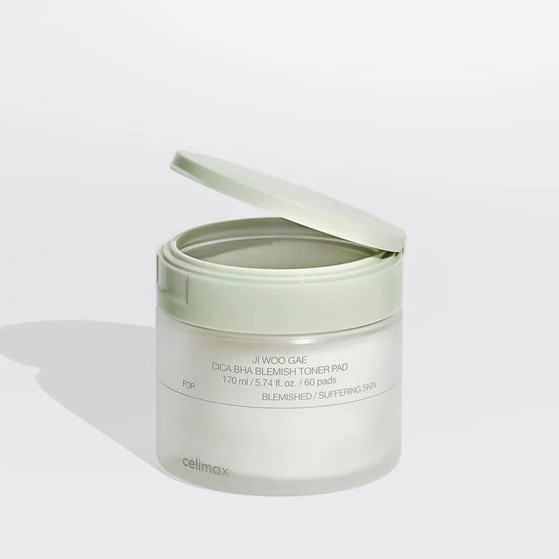 Celimax Ji Woo Gae Cica BHA Blemish Toner Pad 60 Pads
