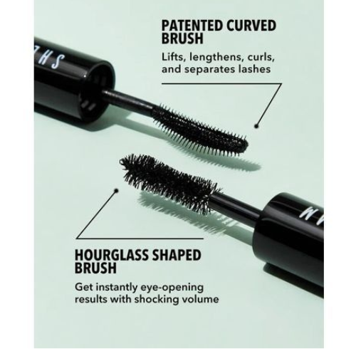 SHEGLAM ALL-IN-ONE VOLUME & LENGTH MASCARA-Waterproof BLACK شيجلام ماسكارا الكل في واحد تكثيف وتطويل الرموش وضد المياه، باللون الأسود