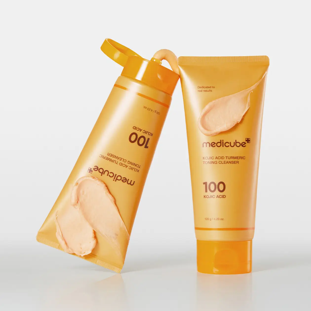 Medicube KOJIC ACID TURMERIC TONING CLEANSER 120 g منظف ميديكوب بالكوجيك أسيد والكركم