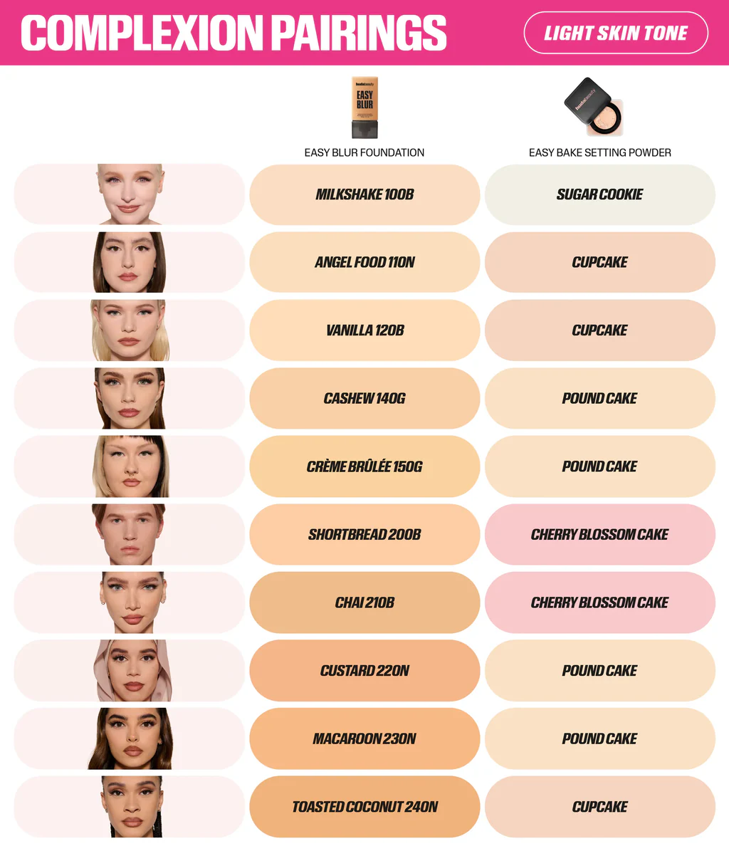 HUDA BEAUTY EASY BAKE LOOSE POWDER بودرة تثبيت ايزي بايك من هدى بيوتي