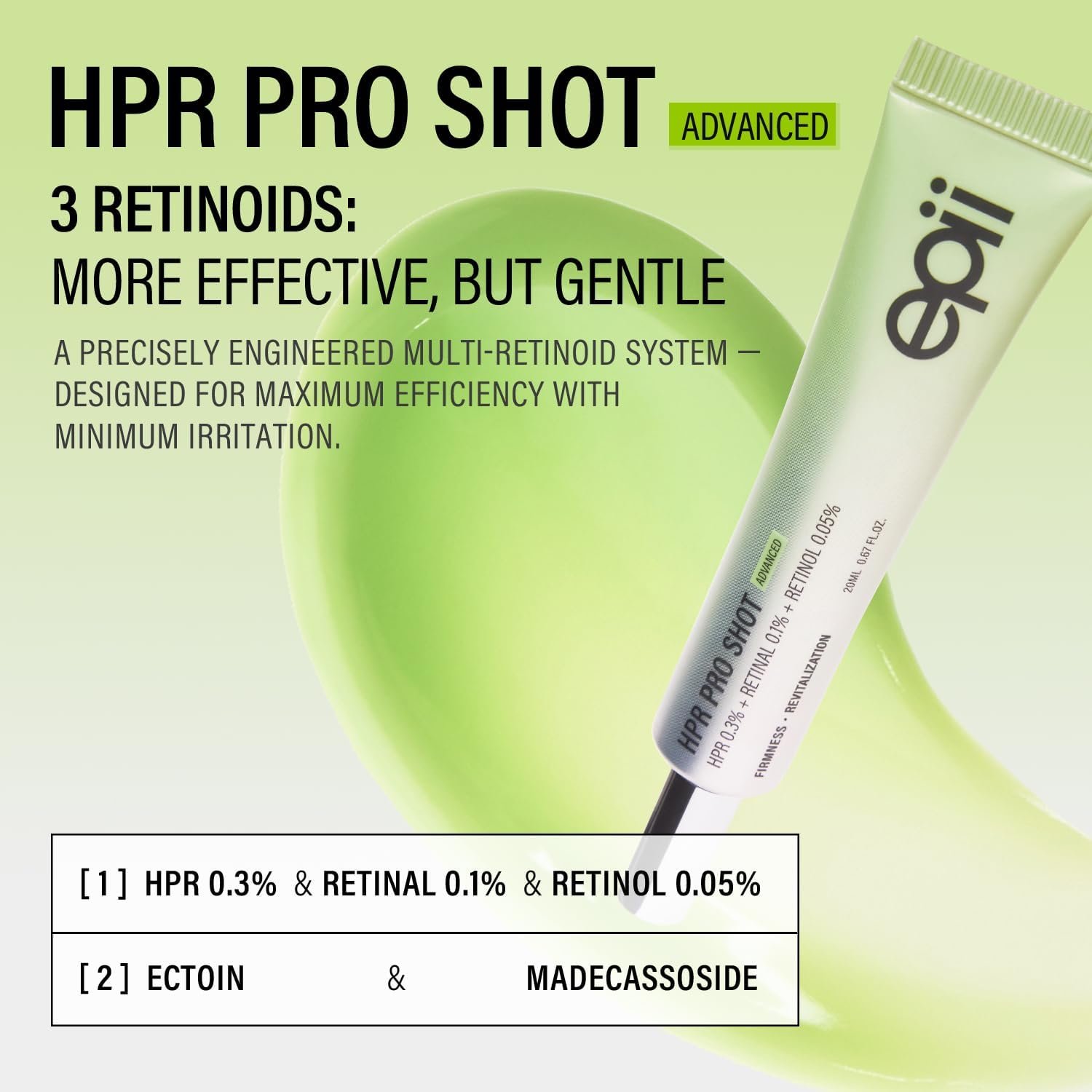 EPII HPR PRO SHOT Triple Retinoid Firming Cream