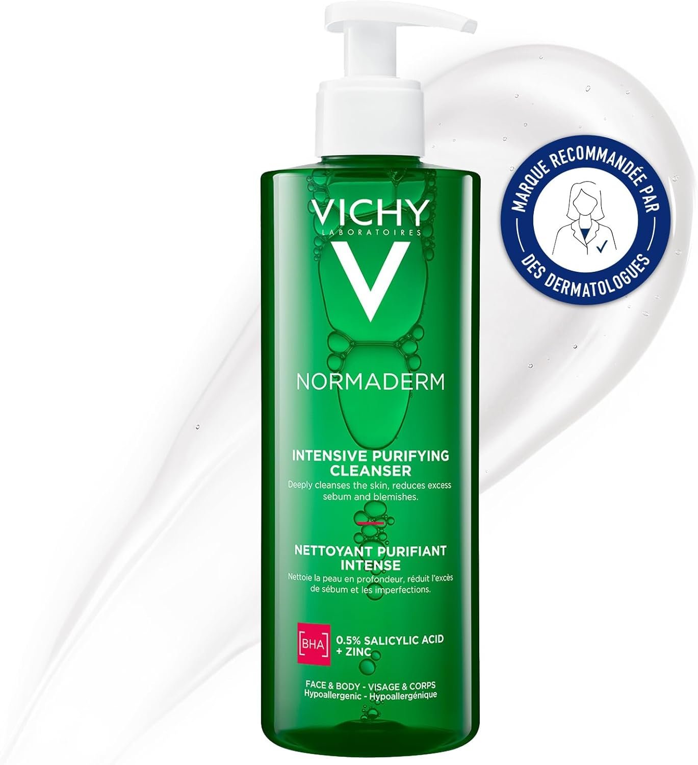Vichy – NORMADERM – Intense Purifying Facial Cleansing Gel