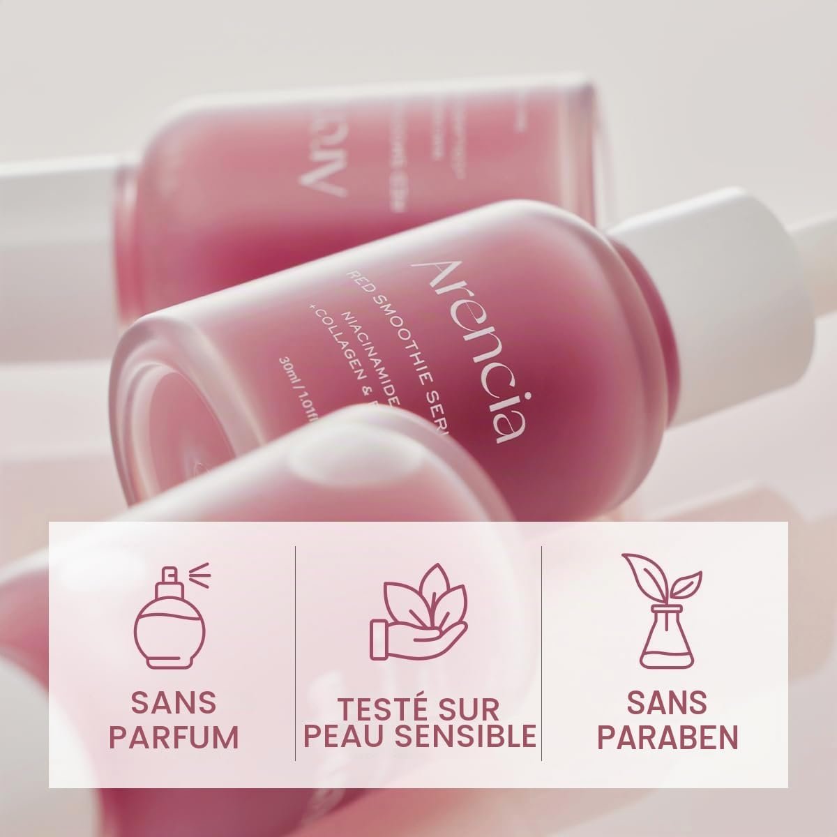 ARENCIA Red Collagen + Peptides Smoothie Serum 8
