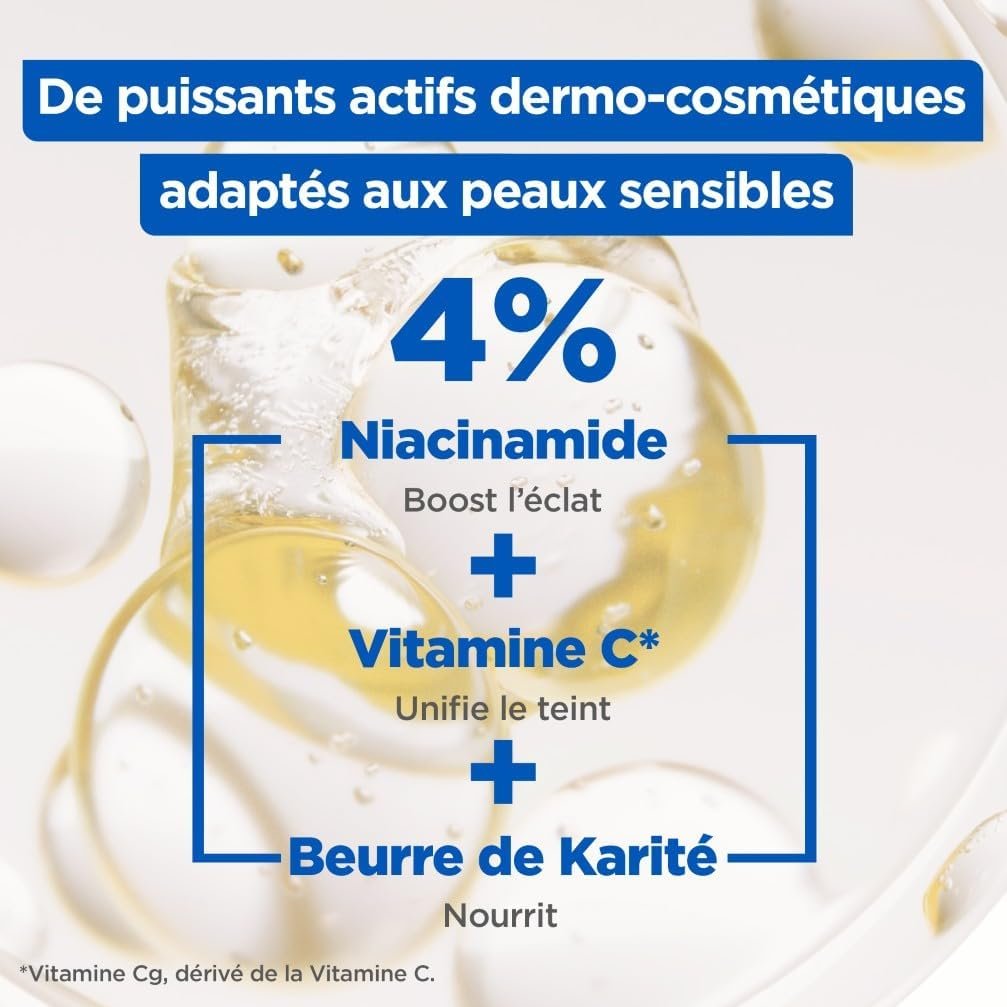 Mixa Niacinamide Milk Correction Radiance Dry Skin Shea Vitamin C 250 ml ميكسا نياسيناميد