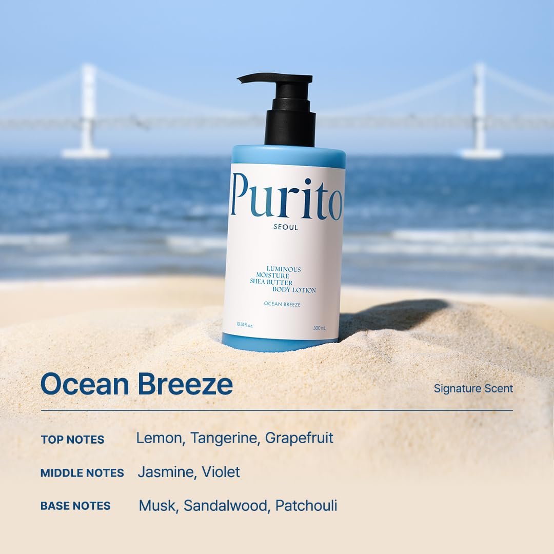 PURITO Luminous Moisture Shea Butter Body Lotion 300ml