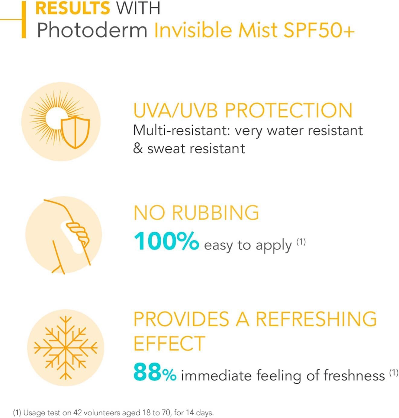 Bioderma photoderm brume invisible spf50+ peaux sensibles 150ml