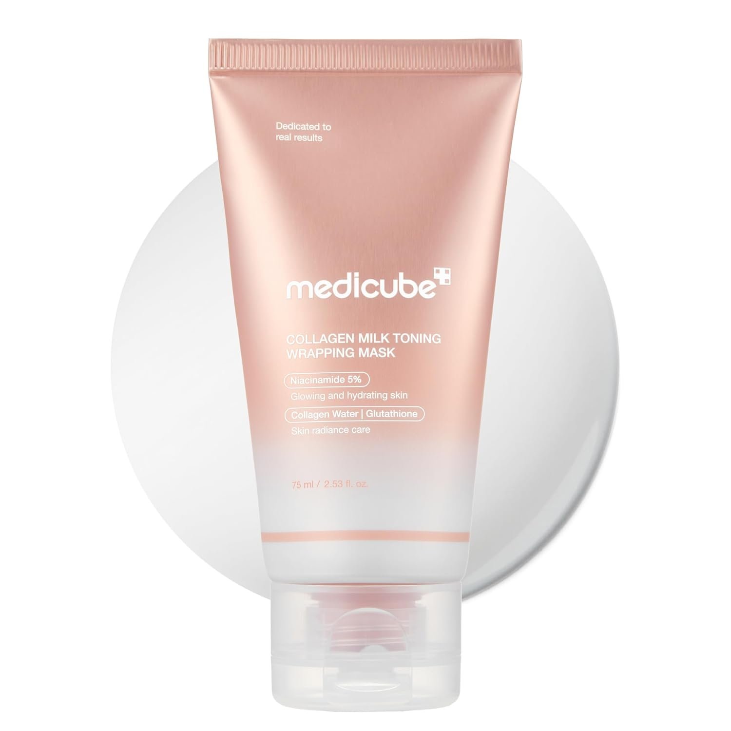 medicube Collagen milk toning wrapping mask