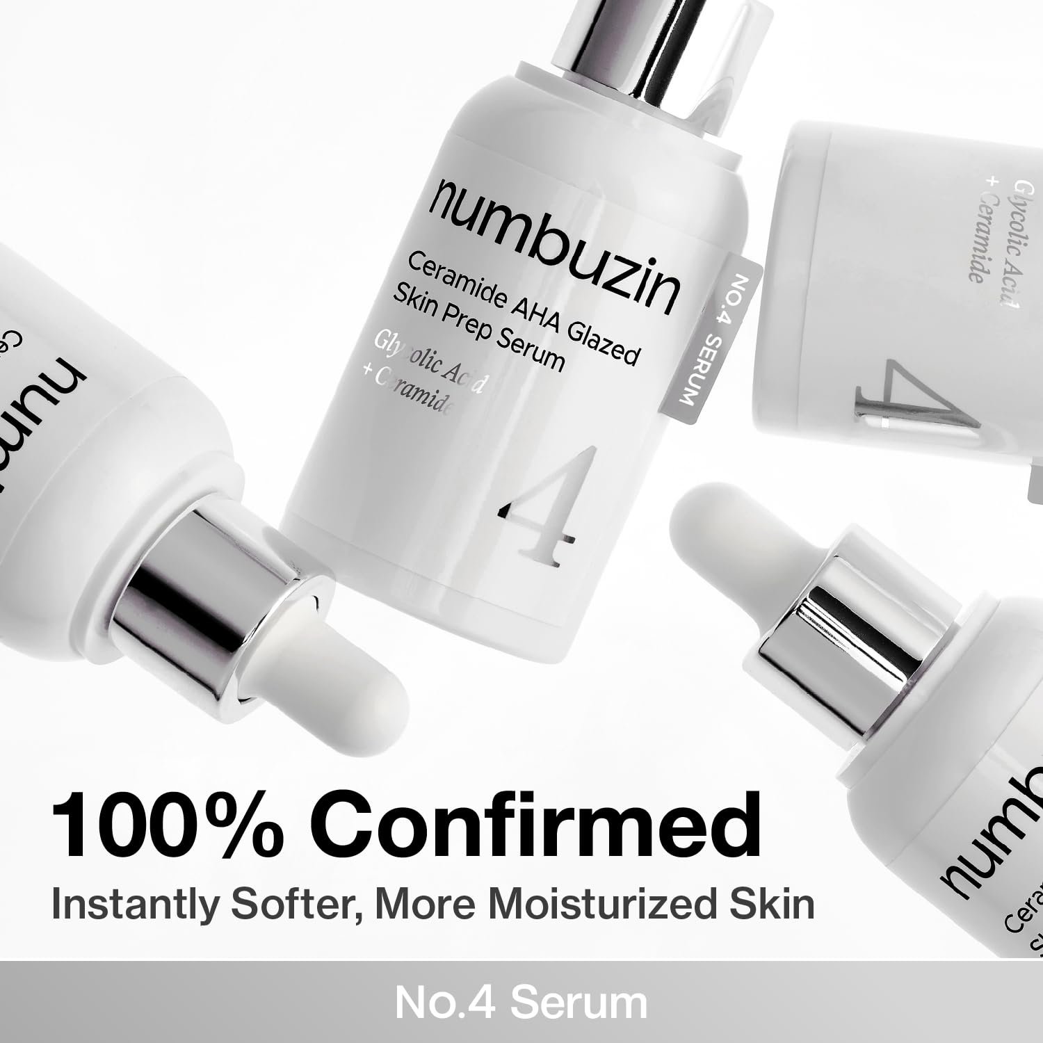 numbuzin No.4 Ceramide AHA PHA Glazed Skin Prep Serum
