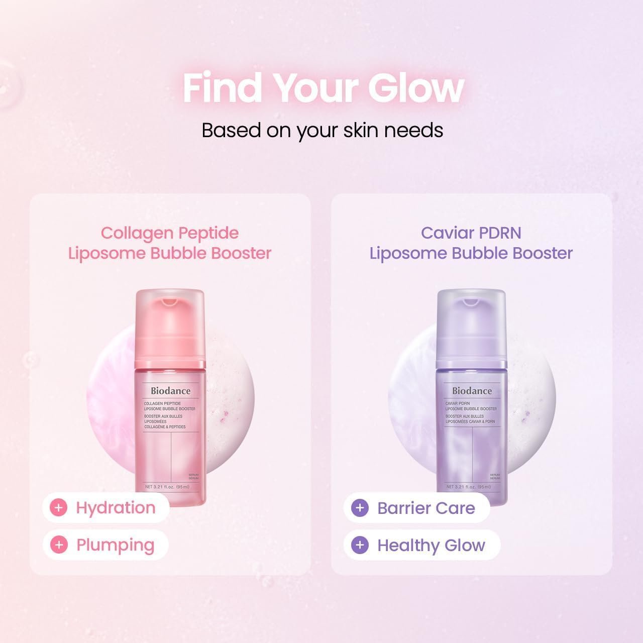 BIODANCE Collagen Peptide Lipsome Bubble Booster, Micro-Bubble Foam Essence for Elasticity and Plumping, Hydration & Skin Prep Boost, Korean Skin Care | 3.21 fl.oz