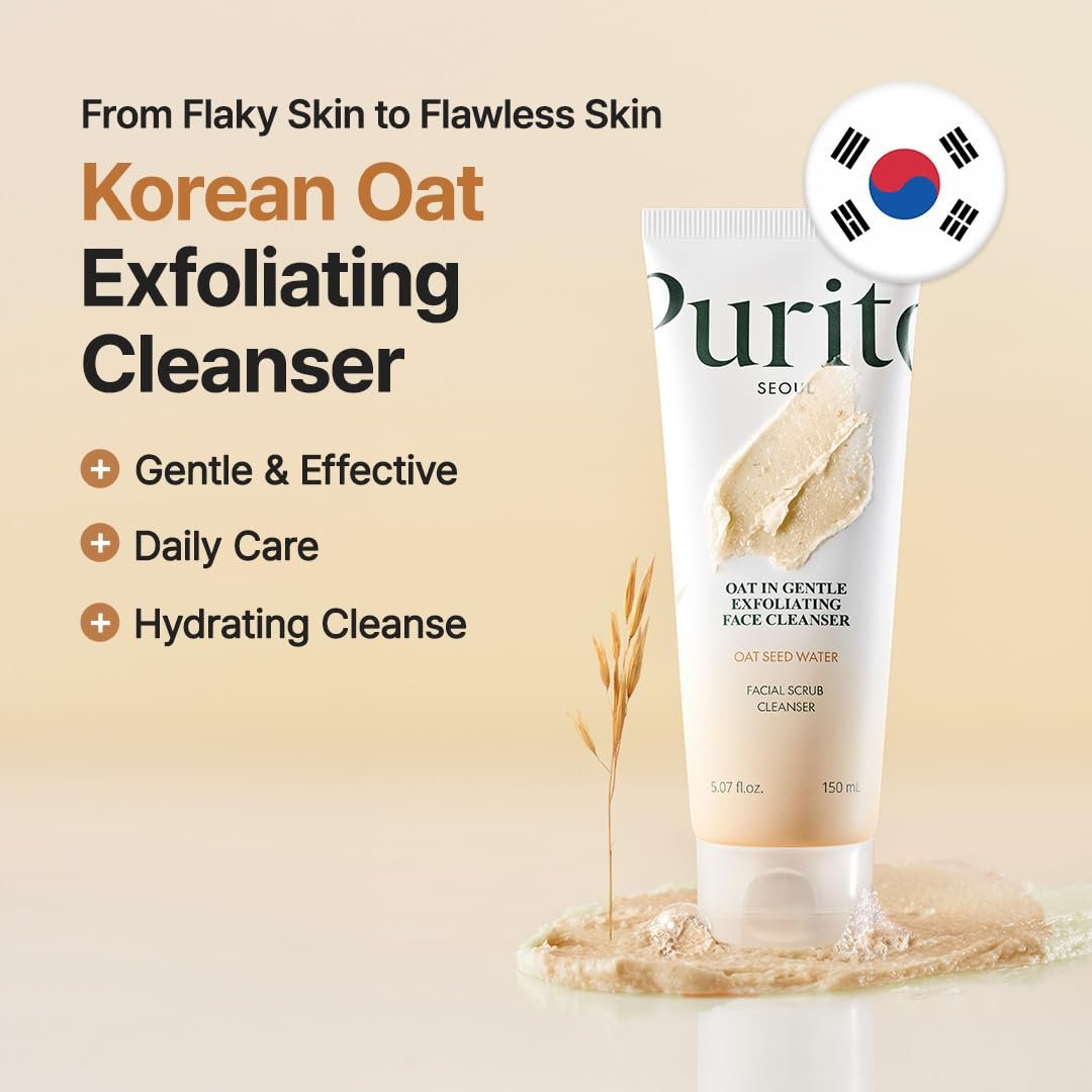 Purito Oat Exfoliating Facial Polish Cleanser