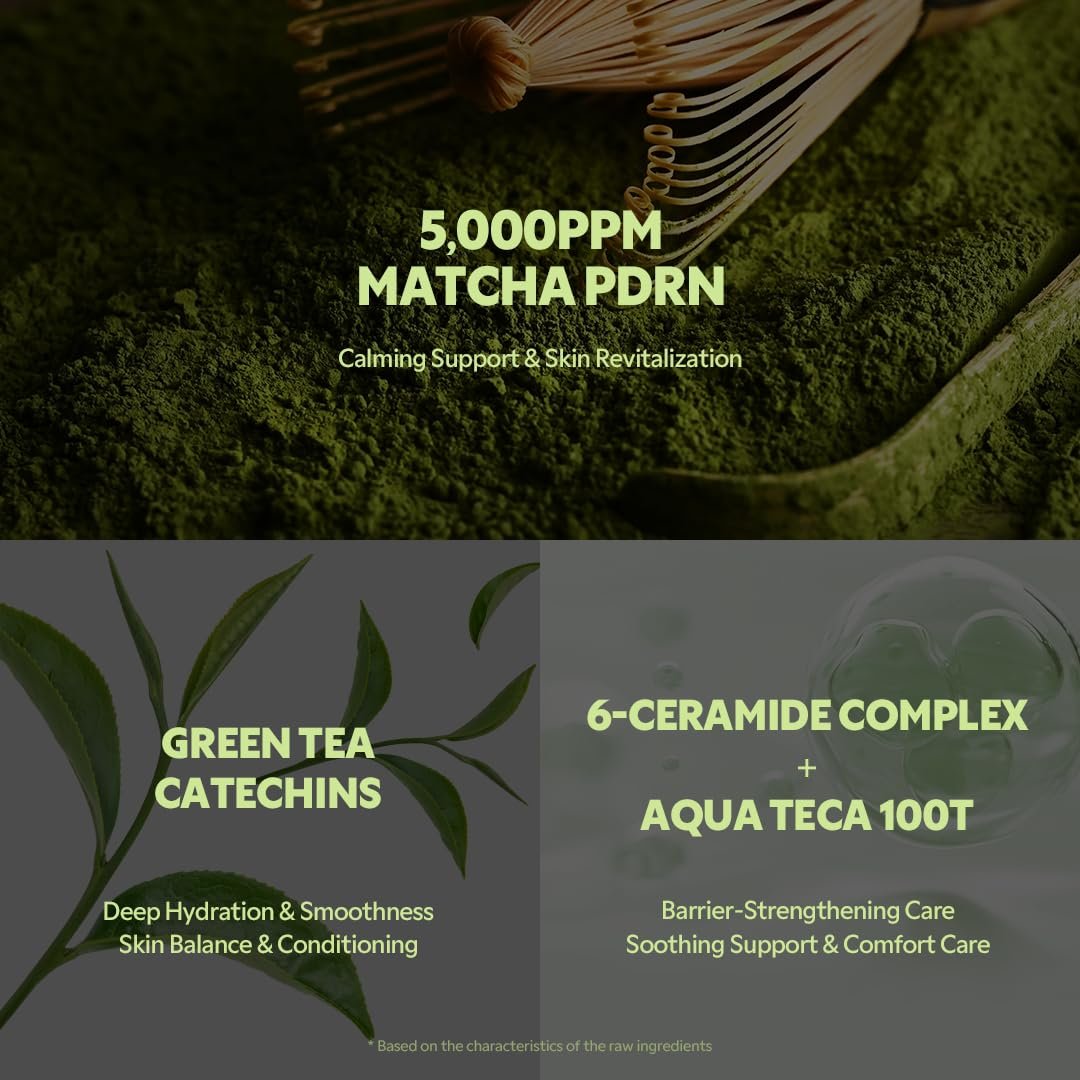 TIRTIR Matcha PDRN Bubble Tea Scrub مقشر شاي الفقاعات ماتشا