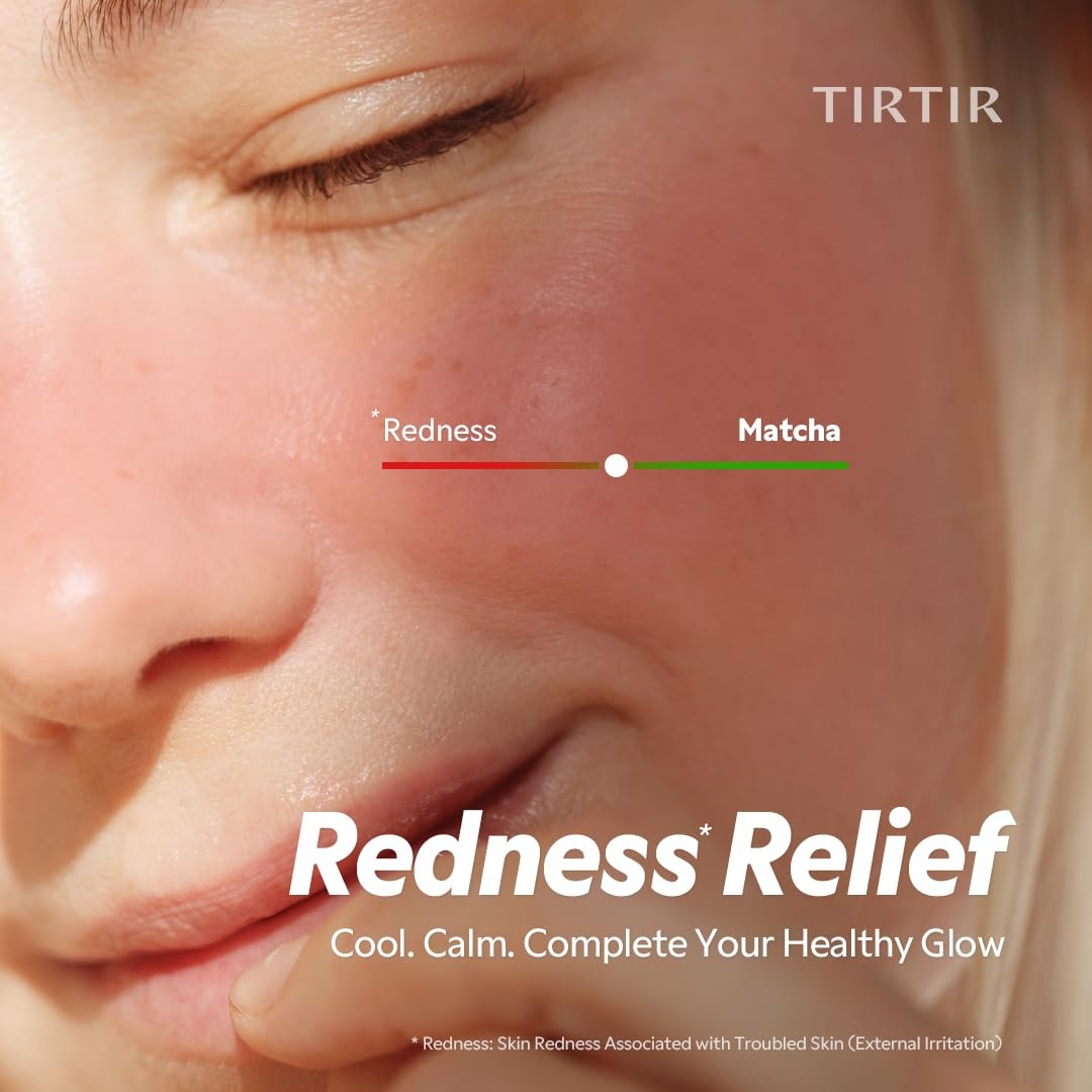 TIRTIR Matcha PDRN Bubble Tea Scrub مقشر شاي الفقاعات ماتشا