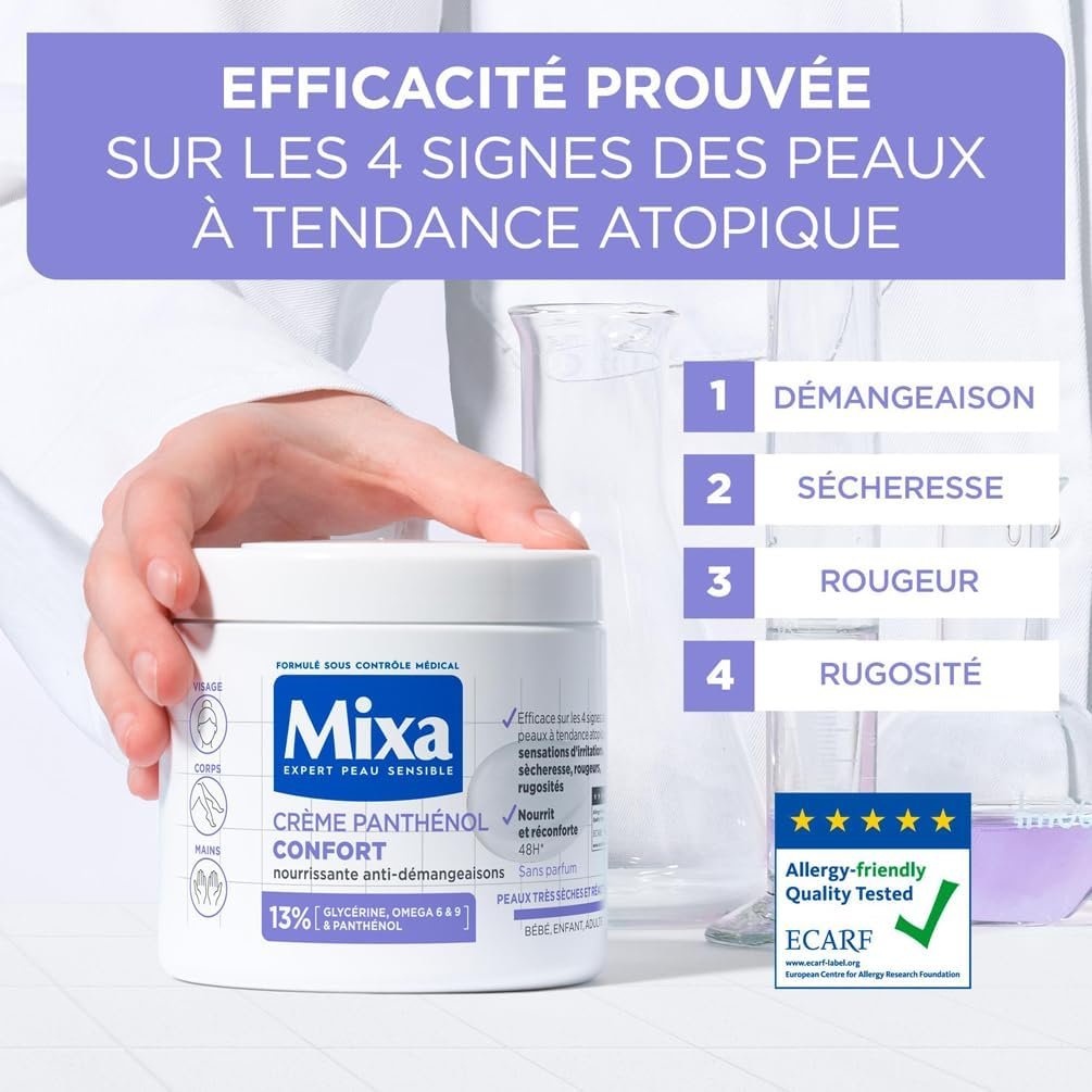 Mixa Expert Peau Sensible – Crème Panthénol