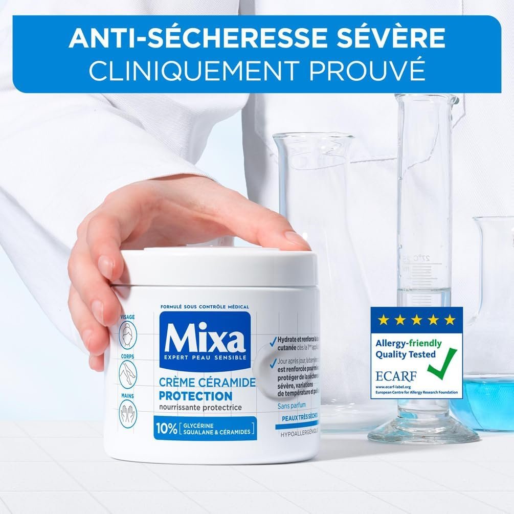 Mixa Expert Peau Sensible – Crème Céramide Protection