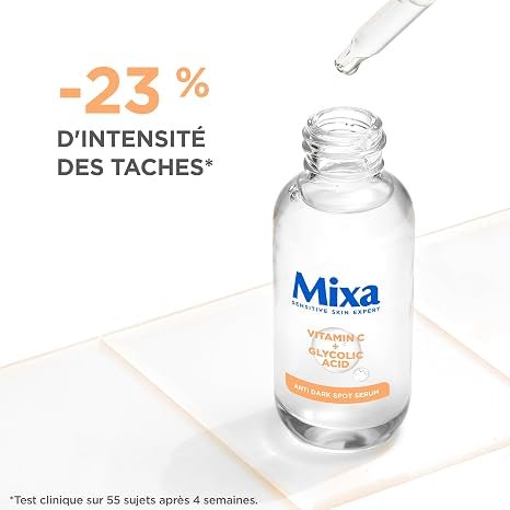Mixa Concentrated Anti-Stain Serum with Vitamin C and Glycolic Acid 30 ml