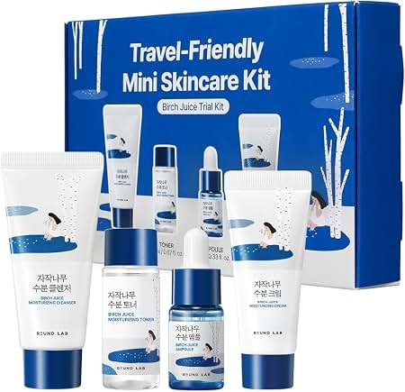 Birch Juice Trial Kit (Cleanser 30mL + Toner 20mL + Ampoule 10mL + Cream 20mL)