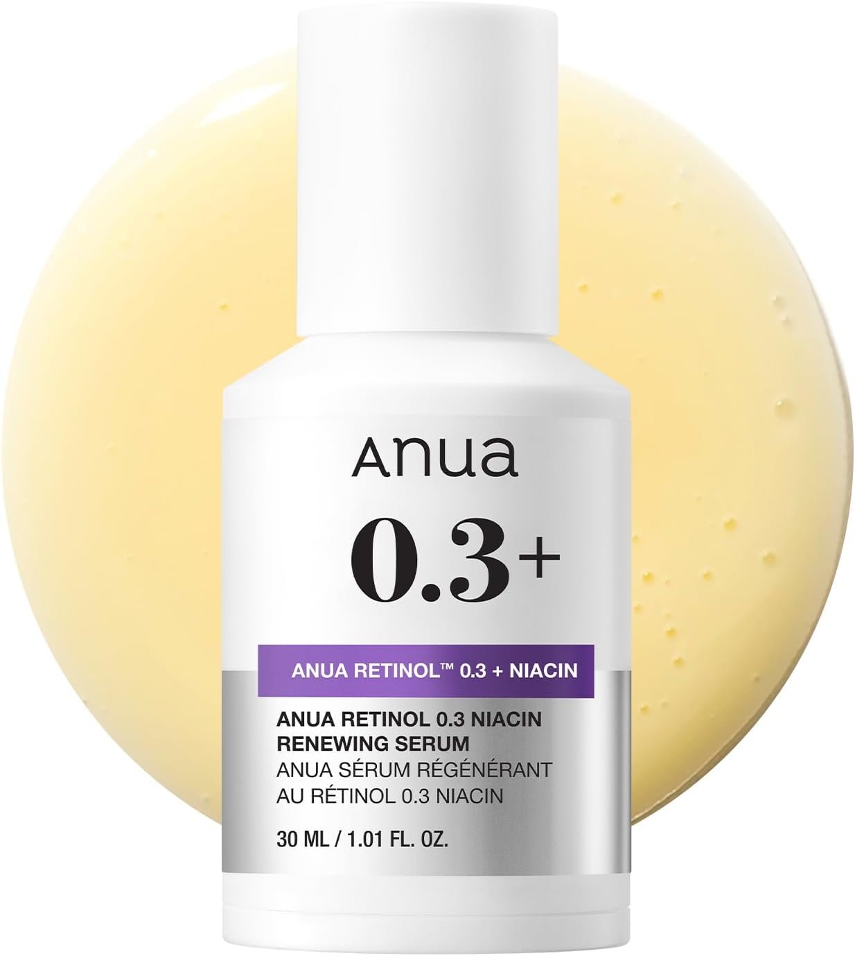Anua Retinol 0.3% + Niacin Renewing Serum سيروم ريتينول 0.3% + النياسيناميد