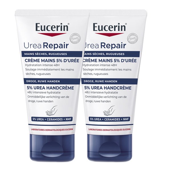 EUCERIN UreaRepair Crème Mains 5% d’Urée