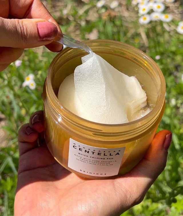 SKIN1004 MADAGASCAR CENTELLA QUICK CALMING PAD منظفات قطنية لتهدئة سريعة من مستخلص السينتيلا
