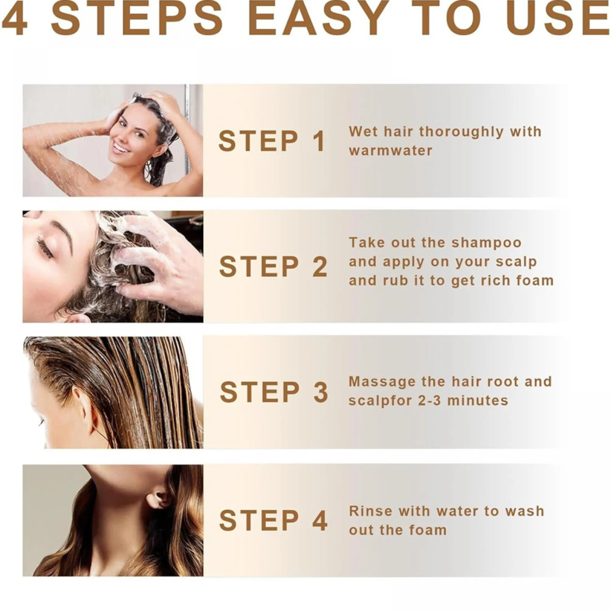 Diyating Sakura Japanese Shampoo – 300ml شامبو ساكورا الياباني لنمو الشعر ومنع تساقط الشعر وازالة القشرة – 300 مل