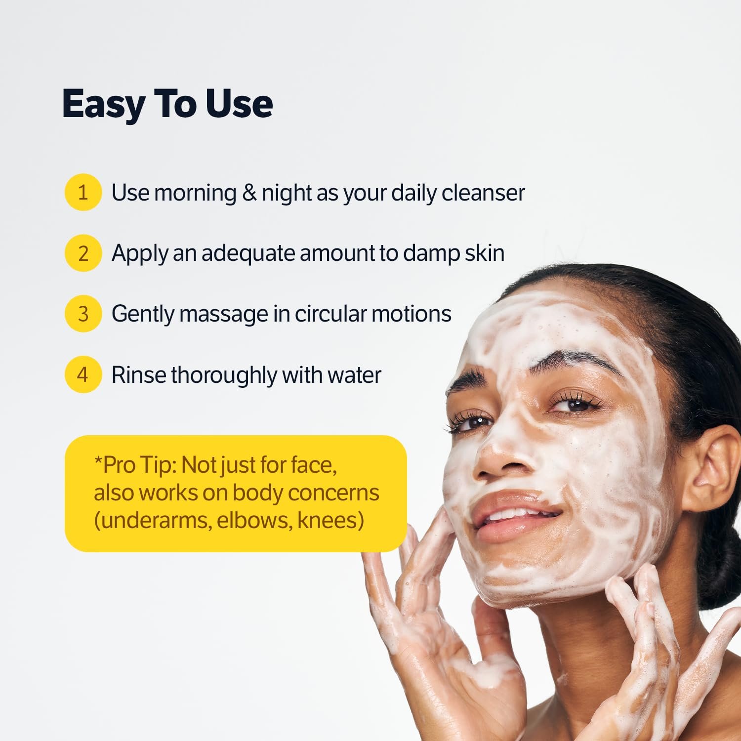 SUNGBOON EDITOR Kojic Turmeric Capsule Brightening Cleanser for Uneven Spots, Acne-prone Skin & Blackhead, Low pH Gentle Gel Face Wash, Kojic Acid & Niacinamide, Korean Skincare