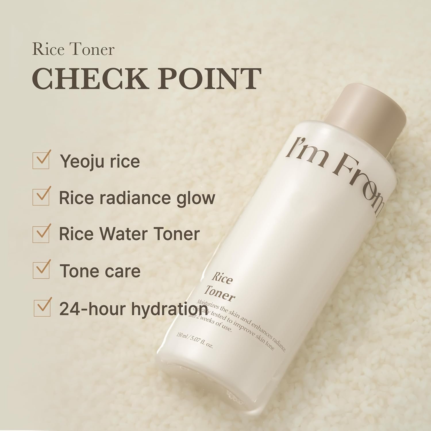 I’M FROM Rice Toner تونر الأرز