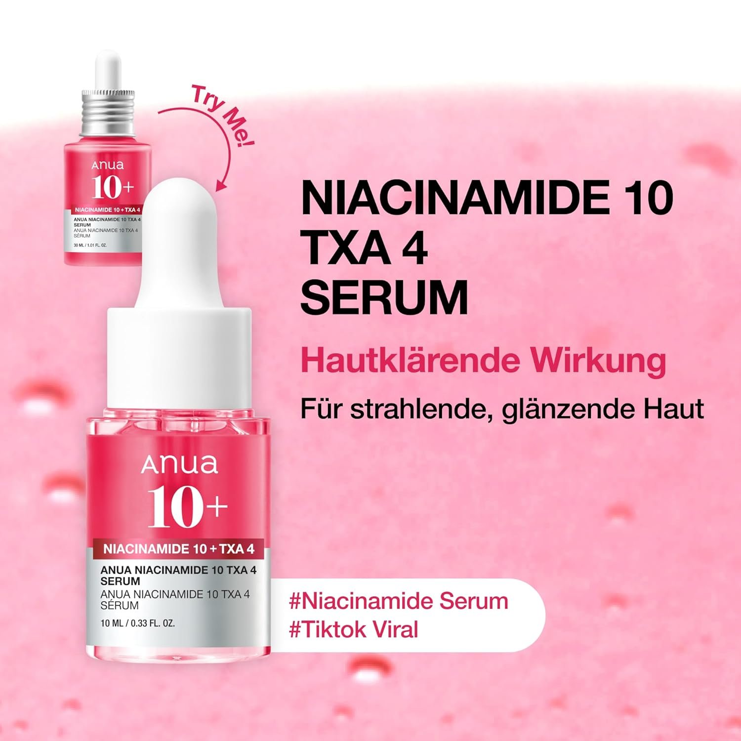 Anua Serum Discovery Trio, Mini Face Serum Travel Size Kit with Hyaluronic Acid, Niacinamide & Azelaic Acid, Hydrating Soothing Gift Set for Women 10ml